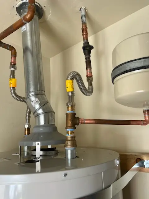 Water heater installation and plumbing repair in Franconia